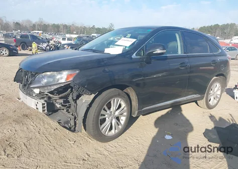 2012 Lexus Rx 450H from USA, damaged, VIN JTJZB1BAXC2407830